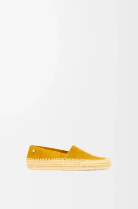 Chinelo Rio em camurça e ráfia