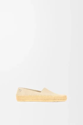 Chinelo Rio em camurça e ráfia