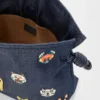 Clutch «Cats» Flamenco em ganga bordada Clutch «Cats» Flamenco em ganga bordada