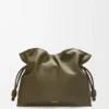 Clutch Flamenco grande em pele de bezerro napa Clutch Flamenco grande em pele de bezerro napa