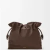 Clutch Flamenco grande em pele de bezerro napa Clutch Flamenco grande em pele de bezerro napa