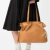 Clutch Flamenco grande em pele de bezerro napa Clutch Flamenco grande em pele de bezerro napa