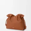 Clutch Flamenco grande em pele de bezerro napa Clutch Flamenco grande em pele de bezerro napa