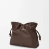 Clutch Flamenco grande em pele de bezerro napa Clutch Flamenco grande em pele de bezerro napa