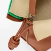 Clutch «Flamenco» Média em Camadas, em pele de bezerro napa Clutch «Flamenco» Média em Camadas, em pele de bezerro napa