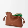 Clutch «Flamenco» Média em Camadas, em pele de bezerro napa Clutch «Flamenco» Média em Camadas, em pele de bezerro napa