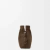 Clutch Flamenco Média em Nubuck Granulado Clutch Flamenco Média em Nubuck Granulado