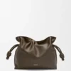 Clutch Flamenco Média em pele de bezerro napa Clutch Flamenco Média em pele de bezerro napa