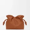 Clutch Flamenco Média em pele de bezerro napa Clutch Flamenco Média em pele de bezerro napa