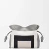 Clutch Flamenco Média em pele de bezerro napa Clutch Flamenco Média em pele de bezerro napa
