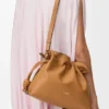 Clutch Flamenco Média em pele de bezerro napa Clutch Flamenco Média em pele de bezerro napa
