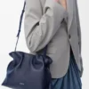 Clutch Flamenco Média em pele de bezerro napa Clutch Flamenco Média em pele de bezerro napa