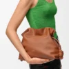 Clutch Flamenco Média em pele de bezerro napa Clutch Flamenco Média em pele de bezerro napa