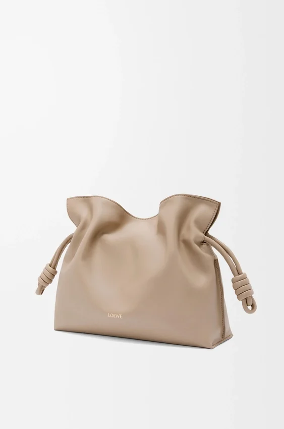 Clutch Flamenco Média em pele de bezerro napa Clutch Flamenco Média em pele de bezerro napa
