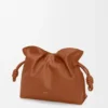 Clutch Flamenco Média em pele de bezerro napa Clutch Flamenco Média em pele de bezerro napa