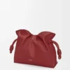Clutch Flamenco Média em pele de bezerro napa Clutch Flamenco Média em pele de bezerro napa