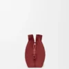 Clutch Flamenco Média em pele de bezerro napa Clutch Flamenco Média em pele de bezerro napa