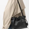 Clutch Panta Medium Flamenco em pele de bezerro brilhante Clutch Panta Medium Flamenco em pele de bezerro brilhante