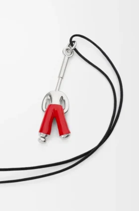 Colar «Acrobat» em prata esterlina e esmalte