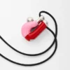 Colar Acrobat pendente em prata de lei e esmalte