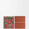 Conjunto de dois sabonetes de folhas de tomate Conjunto de dois sabonetes de folhas de tomate