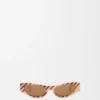 Óculos de sol Flash Slim Cateye Óculos de sol Flash Slim Cateye