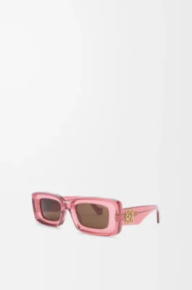 Óculos de sol retangulares