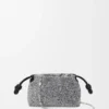 Flamenco Purse com miçangas e pele de cordeiro napa Flamenco Purse com miçangas e pele de cordeiro napa
