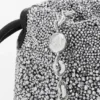 Flamenco Purse com miçangas e pele de cordeiro napa Flamenco Purse com miçangas e pele de cordeiro napa