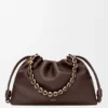 Flamenco Purse grande em pele de borrego napa suave Flamenco Purse grande em pele de borrego napa suave