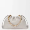 Flamenco Purse grande em pele de borrego napa suave Flamenco Purse grande em pele de borrego napa suave