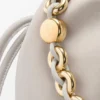 Flamenco Purse grande em pele de borrego napa suave Flamenco Purse grande em pele de borrego napa suave