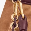 Flamenco Purse grande em pele de borrego napa suave Flamenco Purse grande em pele de borrego napa suave
