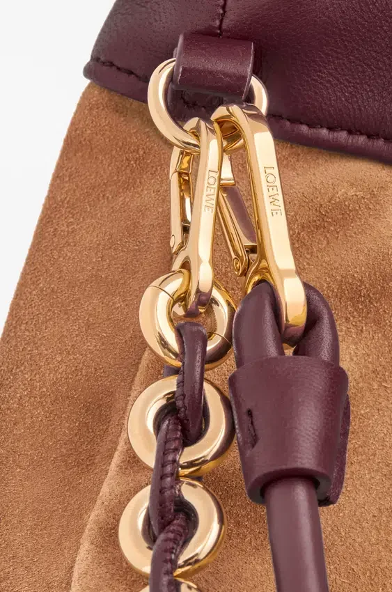 Flamenco Purse grande em pele de borrego napa suave Flamenco Purse grande em pele de borrego napa suave
