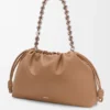 Flamenco Purse grande em pele de borrego napa suave Flamenco Purse grande em pele de borrego napa suave