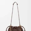 Flamenco Purse grande em pele de borrego napa suave Flamenco Purse grande em pele de borrego napa suave