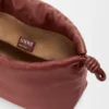 Flamenco Purse Média em pele de bezerro de grão fino Flamenco Purse Média em pele de bezerro de grão fino