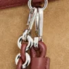 Flamenco Purse Média em pele de bezerro de grão fino Flamenco Purse Média em pele de bezerro de grão fino