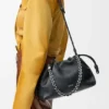 Flamenco Purse Média em pele de bezerro de grão fino Flamenco Purse Média em pele de bezerro de grão fino