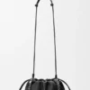 Flamenco Purse Média em pele de bezerro de grão fino Flamenco Purse Média em pele de bezerro de grão fino