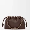 Flamenco Purse Média em pele de cordeiro napa suave Flamenco Purse Média em pele de cordeiro napa suave