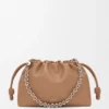 Flamenco Purse Média em pele de cordeiro napa suave Flamenco Purse Média em pele de cordeiro napa suave