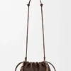 Flamenco Purse Média em pele de cordeiro napa suave Flamenco Purse Média em pele de cordeiro napa suave
