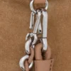 Flamenco Purse Média em pele de cordeiro napa suave Flamenco Purse Média em pele de cordeiro napa suave