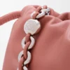 Flamenco Purse Média em pele de cordeiro napa suave Flamenco Purse Média em pele de cordeiro napa suave