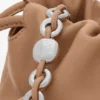 Flamenco Purse Média em pele de cordeiro napa suave Flamenco Purse Média em pele de cordeiro napa suave