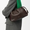 Flamenco Purse Média em pele de cordeiro napa suave Flamenco Purse Média em pele de cordeiro napa suave