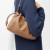 Flamenco Purse Média em pele de cordeiro napa suave Flamenco Purse Média em pele de cordeiro napa suave