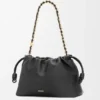 Flamenco Purse Média em pele de cordeiro napa suave Flamenco Purse Média em pele de cordeiro napa suave