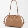 Flamenco Purse Média em pele de cordeiro napa suave Flamenco Purse Média em pele de cordeiro napa suave